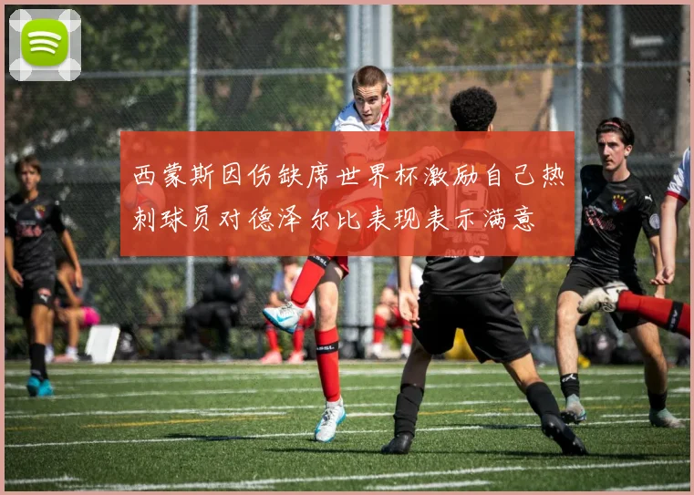 西蒙斯因伤缺席世界杯激励自己热刺球员对德泽尔比表现表示满意